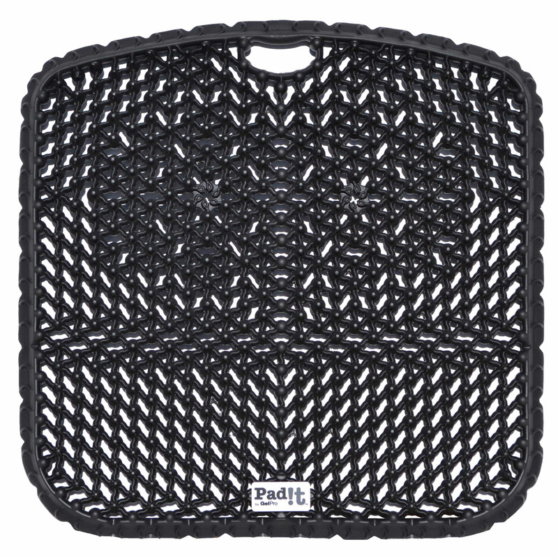 Pad-It Seat Cushion 17-1/2" x 17-1/2" Black